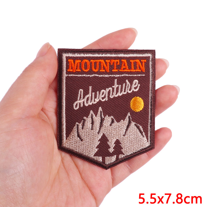 Remendo bordado de aventura de - Outdoor Adventure Clothing avaliação e preço