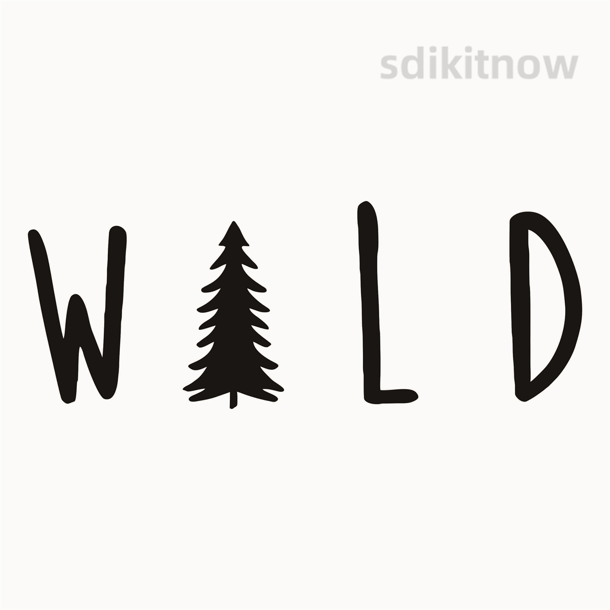 Adesivo de Vinil Árvore de Pin - Outdoor Adventure Words avaliação e preço