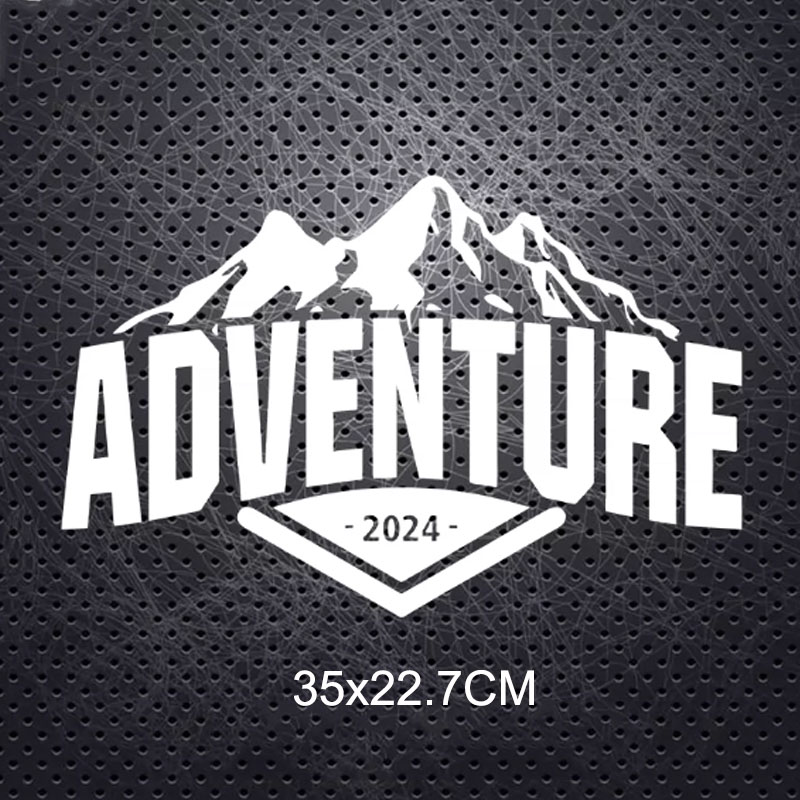 Adesivo de carro para aventura - Outdoor Adventure Words avaliação e preço