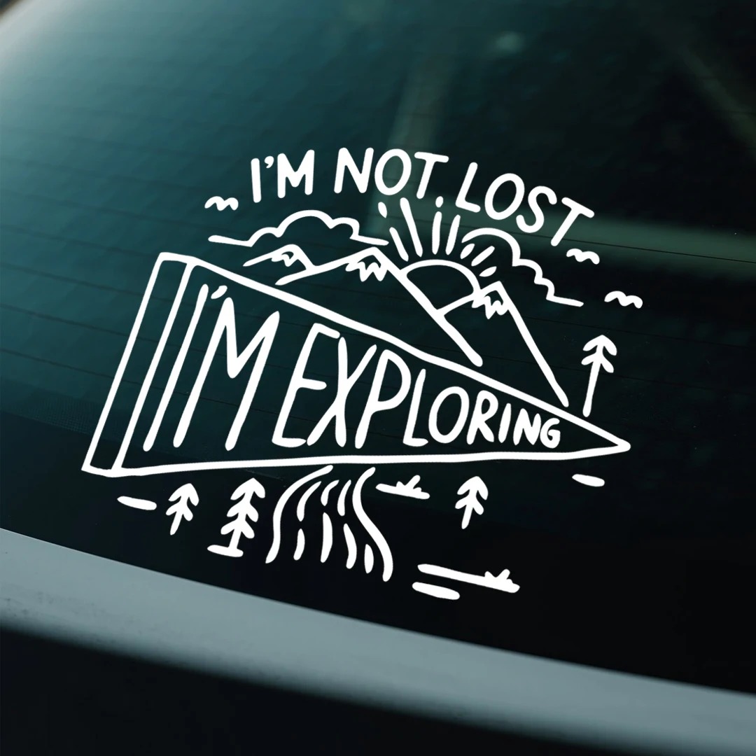Não estou perdido, estou explo - Outdoor Adventure Words avaliação e preço